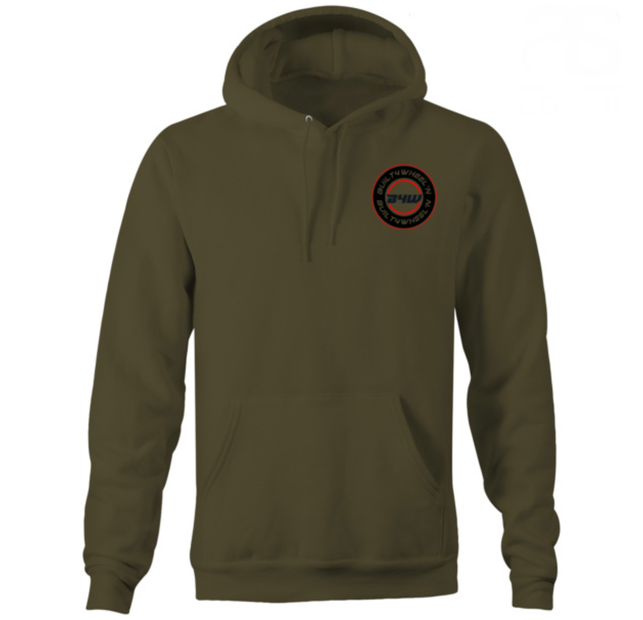 Army Hoodie Round Logo