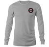 Grey Long Sleeve Round Logos