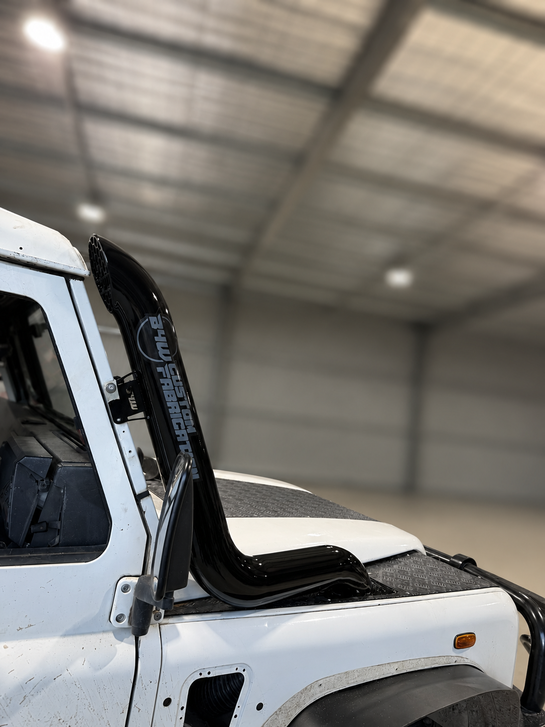 DEFENDER 4 inch stainless snorkel